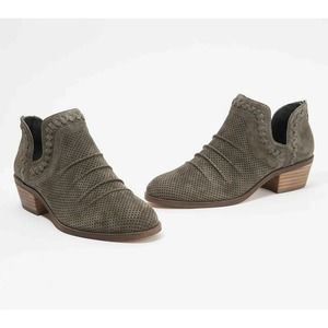Vince Camuto Perforated Booties Size 6.5